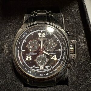 Triumph Black Chronograph Watch